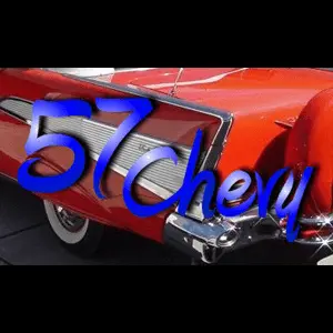 57 シボレーラジオ