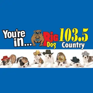 WUUF - ビッグドッグカントリー 103.5 FM